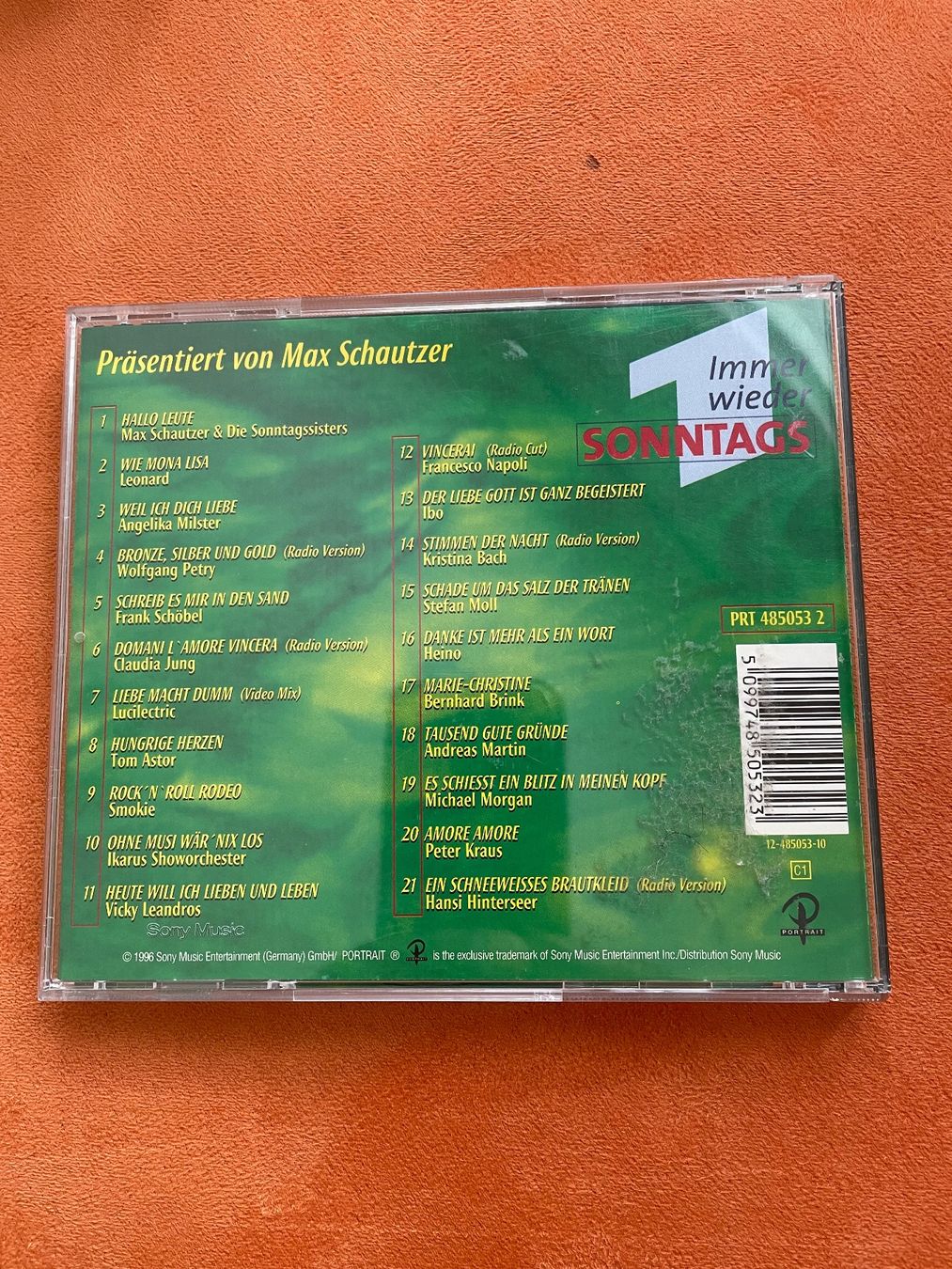 CD: CD "Immer wieder Sonntags" - Max Schautzer - – Usato da St.Gallen venduto da Korb0 1