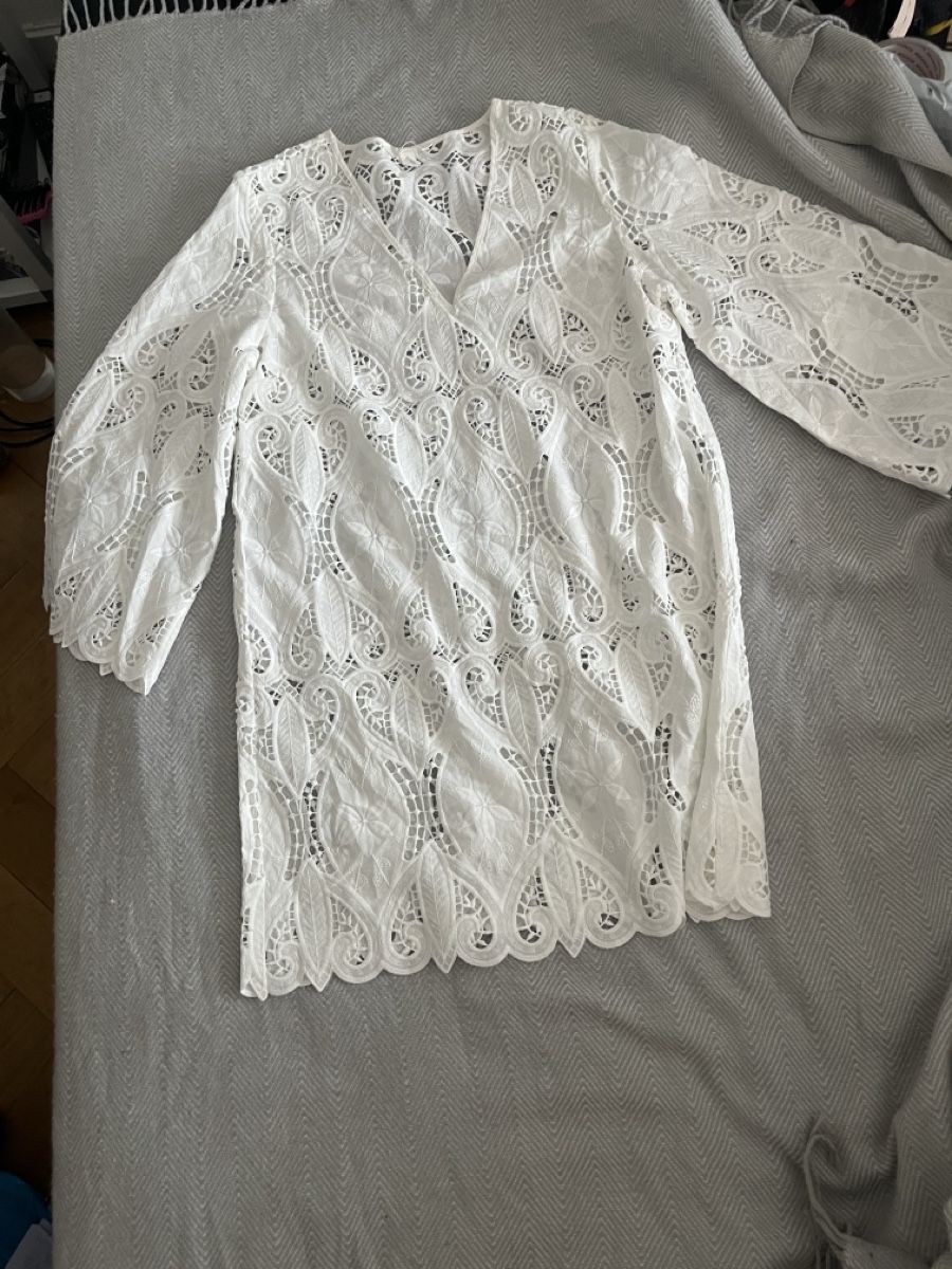 H&M Vestiti: Weiss Spitze Kleid Grösse XS neuwertig – Nuovo (secondo la descrizione) da Olten venduto da sae_82z2