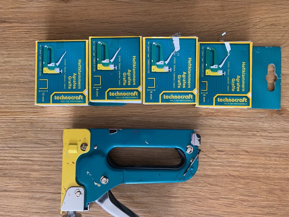technocraft Heftpistole / Technocraft Bostitch Kaufen auf Ricardo