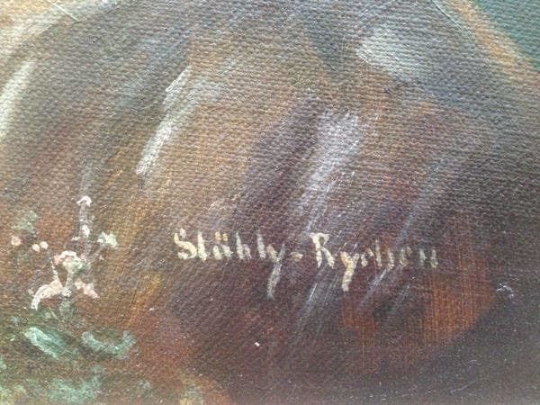Dipinti: Vierwaldstattersee von Hubert Sattler – Usato da Schaffhausen venduto da vintageville 4