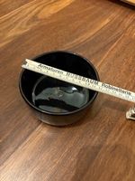Schwarze Schale für Snacks, Apéro, Deko, Kosmetik, Pflanzen