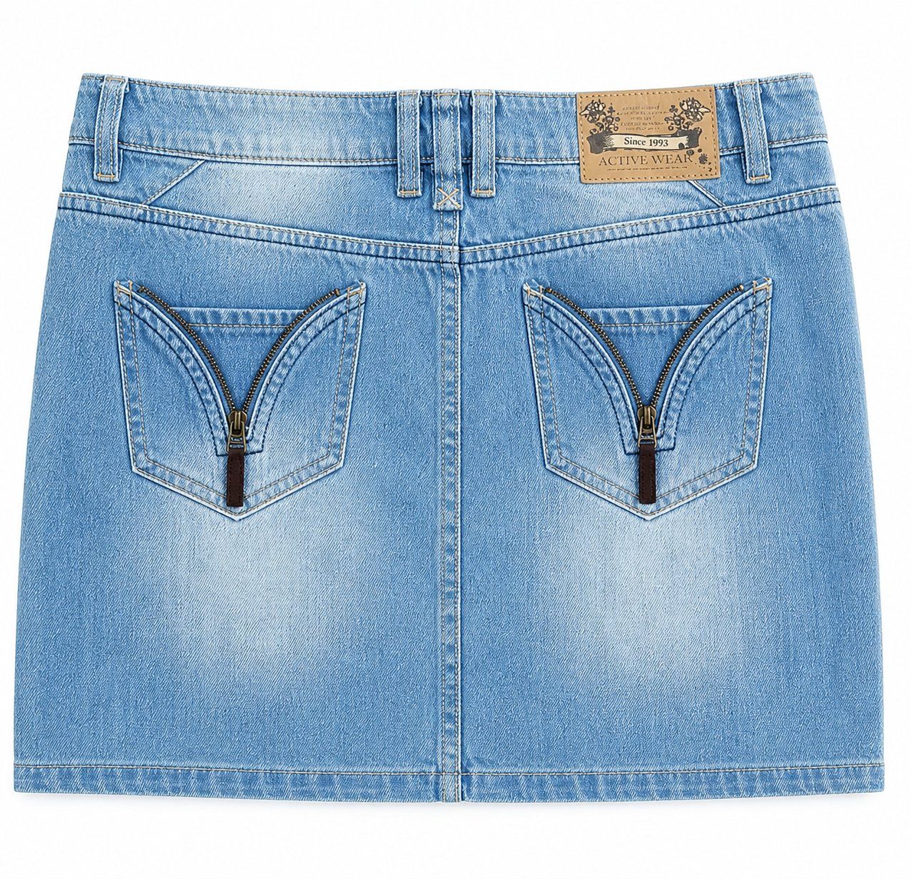 Röcke: Jeansrock Hellblau Gr. 38 – Neu (gemäss Beschreibung) aus Fully von VaneaSelection 6