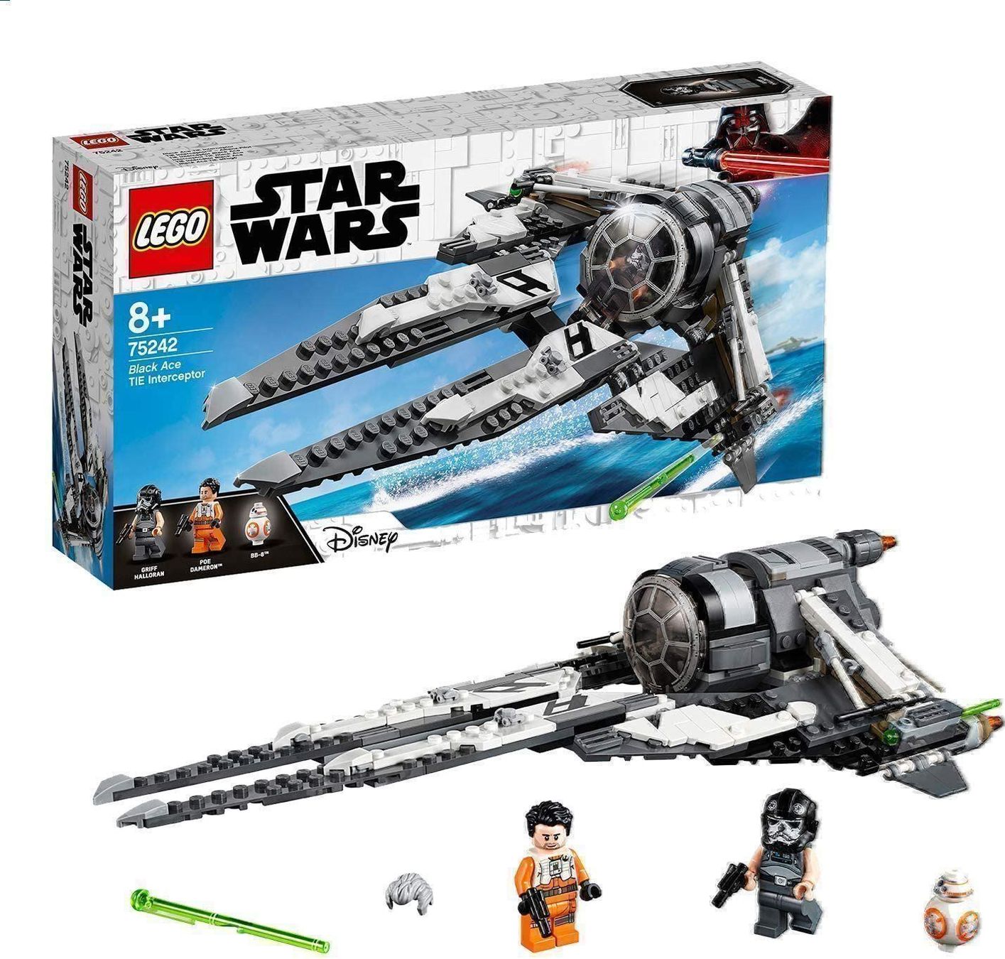 Lego Spielzeuge: Star Wars 75242 Resistance Interceptor Griff/Poe/BB-8 – Neu und originalverpackt aus Abtwil AG von kidimagic1 2