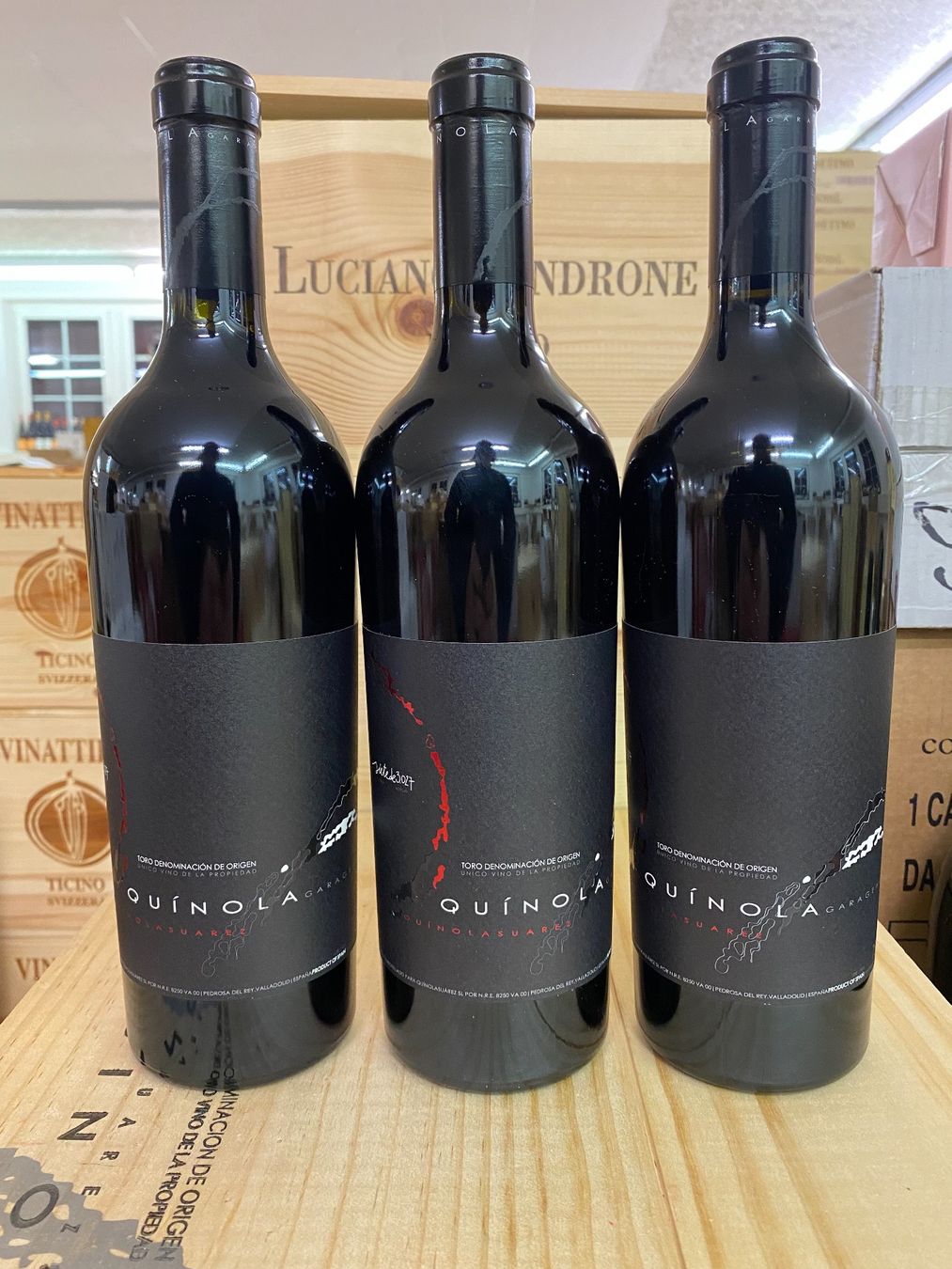 Vino: 3 Fl. Quinola 2012 Toro DO Jaime Suarez – Nuovo (secondo la descrizione) da Nürensdorf venduto da grandivini