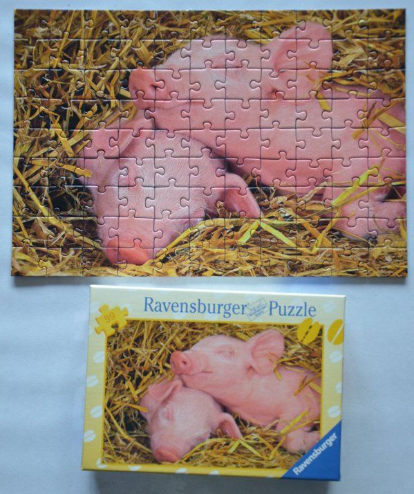 Ravensburger Puzzle: Puzzle Ravensburger Schweinchen – Usato da Schmitten FR venduto da giba11