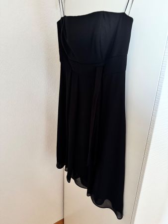 Cocktailkleid schwarz, trägerlos