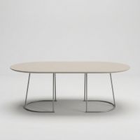 Muuto Airy Coffee Table Couchtisch, Grau, 120 × 65 cm