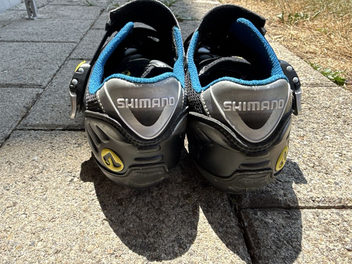 Shimano Chaussures hommes: Shimano Carbon Veloschuhe SPD – D'occasion à Altendorf par 1FrankenJohnny 4
