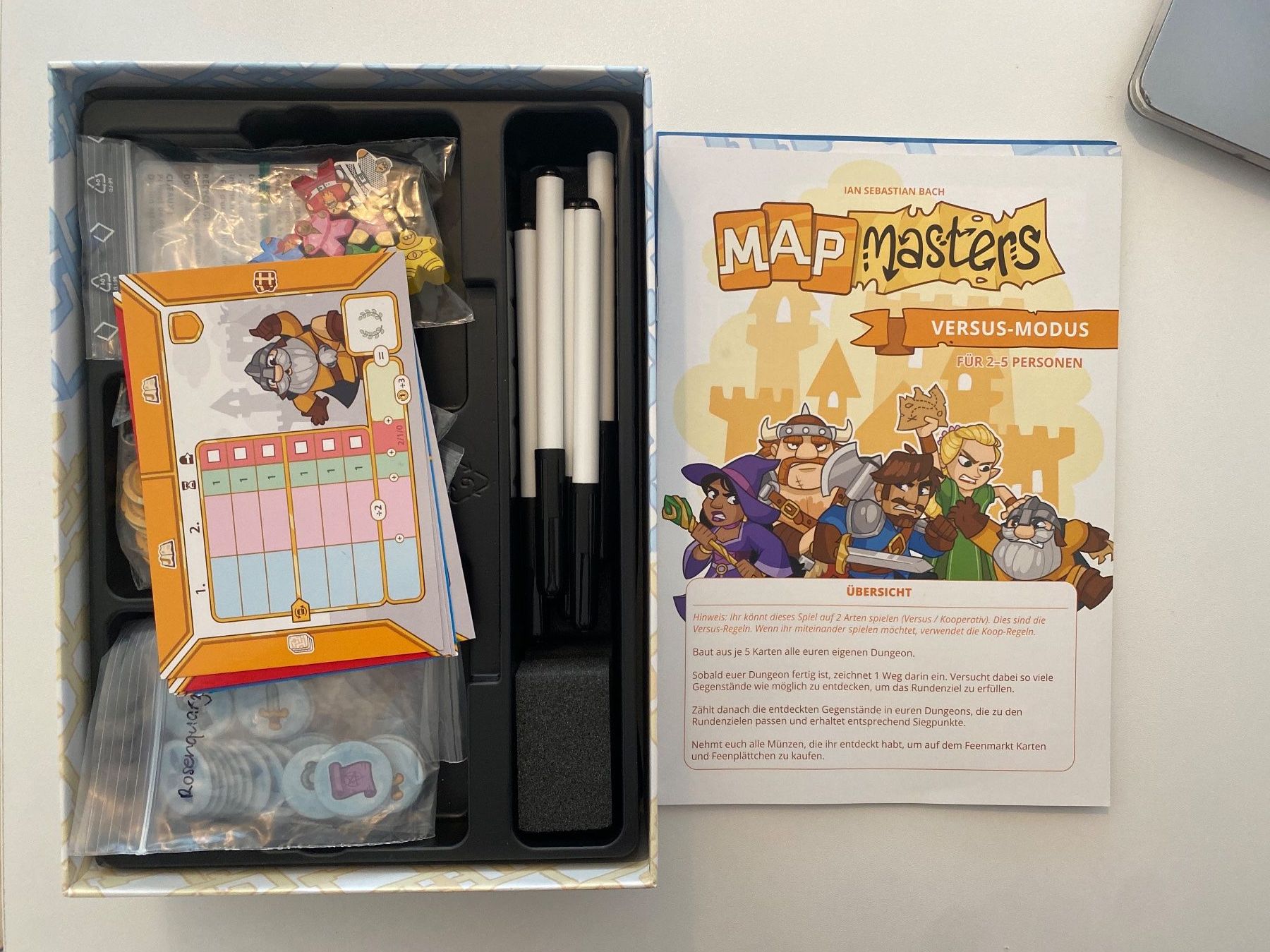 Spiele: Map Masters Brettspiel neuwertig – Neu (gemäss Beschreibung) aus Bennau von eva_m9sk 3