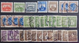 Dänemark Lot mit alten Werten IV