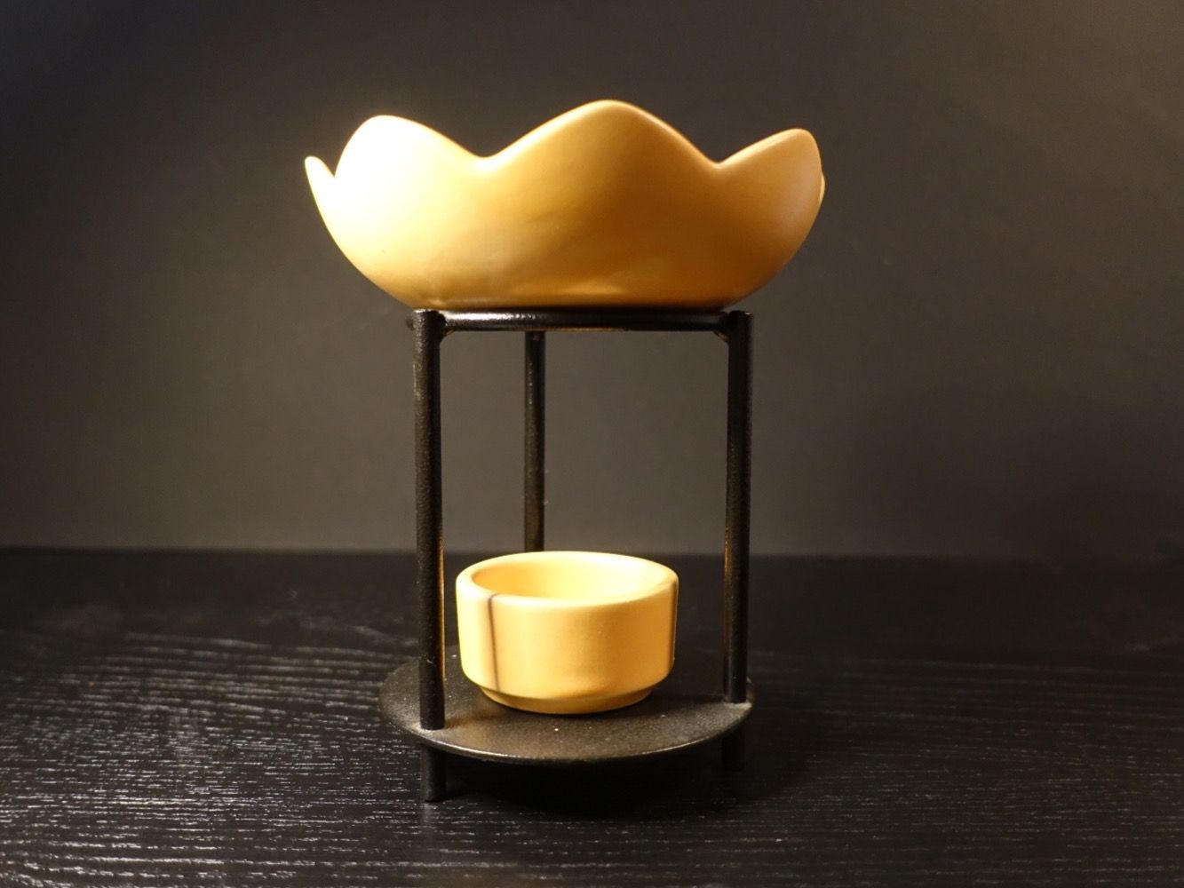 Portacandele: Duftlampe Lotusblume – Usato da Russikon venduto da Eulenfeder
