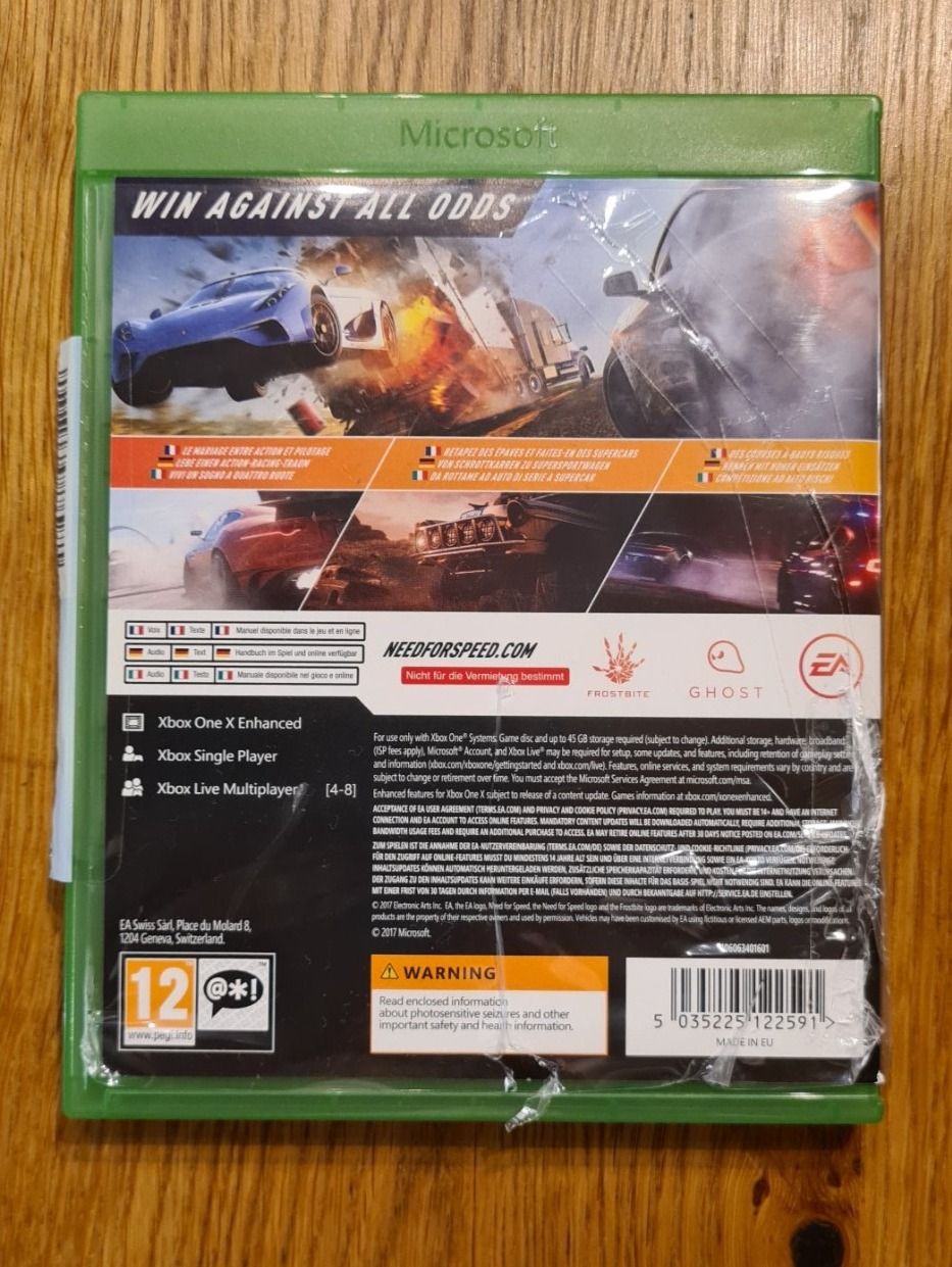 Giochi: Spiel, Need for Speed PAYBACK, Pegi 12, XBOXONE – Usato da Winkel venduto da Heuresis 1