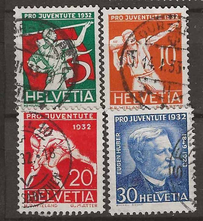 Tutti i francobolli: PJ032 - Pro Juventute 1932 obl. – Usato da Trélex venduto da Phil_Albert