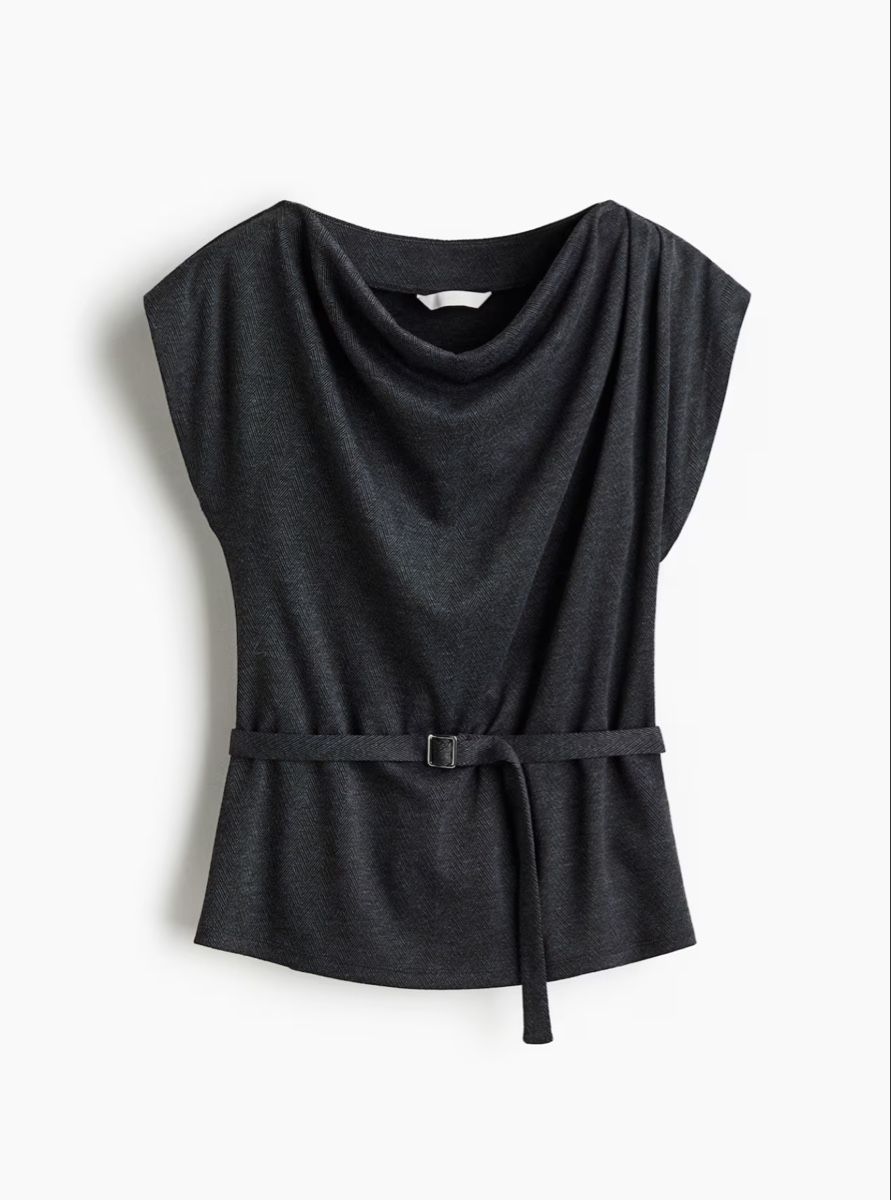 Tops: drapiertes Top mit Gürtel – Neu (gemäss Beschreibung) aus Luzern von rin_c5rv