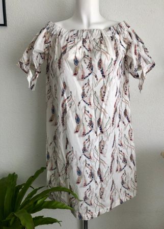 Boho Kleid Sommerkleid Gr 38 made in italy