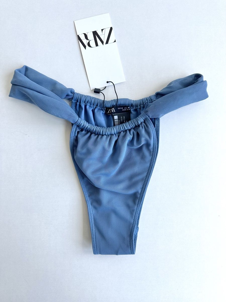 Zara Costumi da bagno & Bikini: Neue hellblaue Bikini-Hose von Zara / Gr. M – Nuovo e nell'imballaggio originale da Bern venduto da Fraeuleinhonig 4