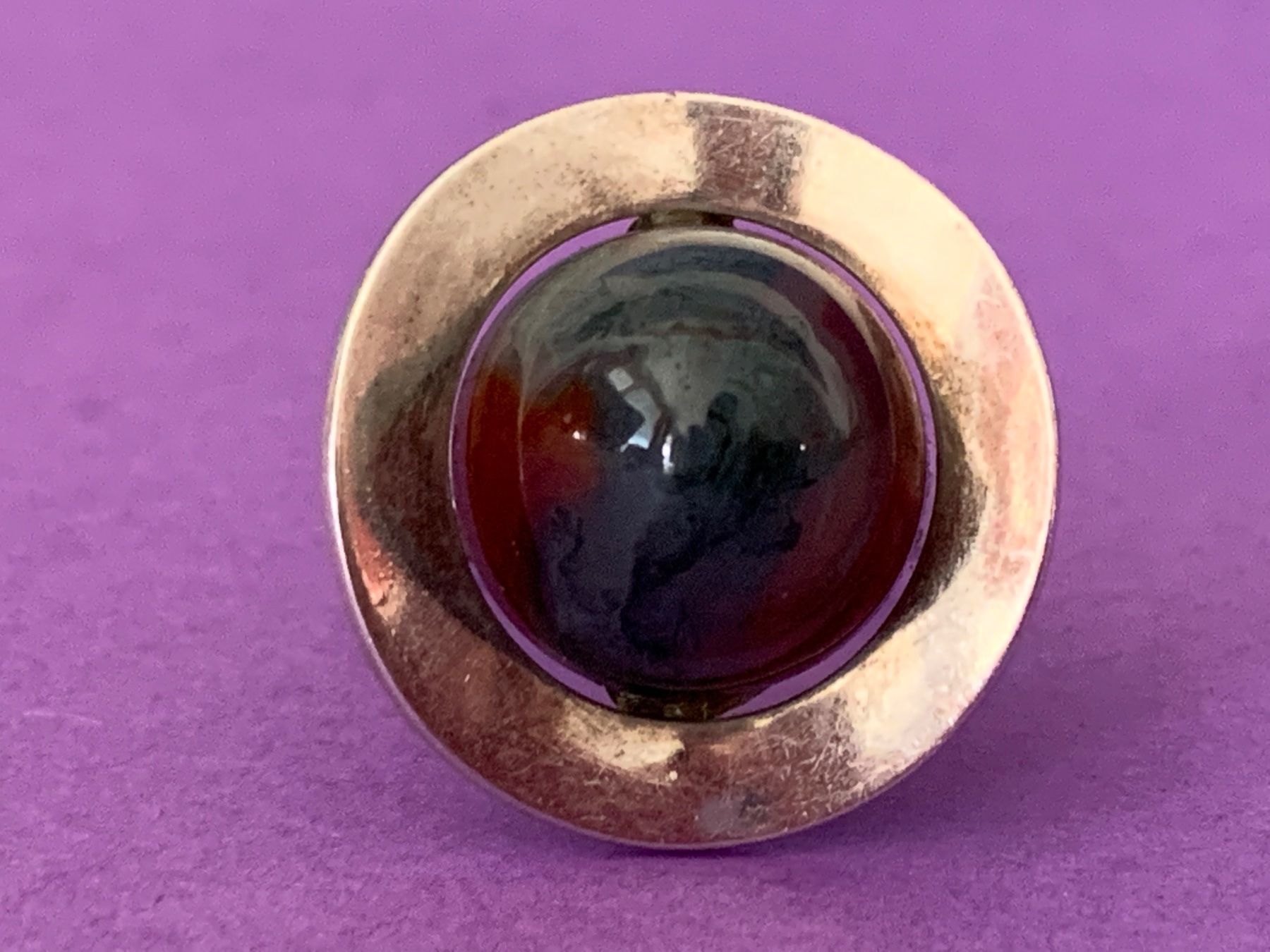 Ringe: Silberring  jaspis-grün (54) – Gebraucht aus Dittingen von Bellevista 8