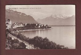 MONTREUX - Quai et Dents du Midi - 1922