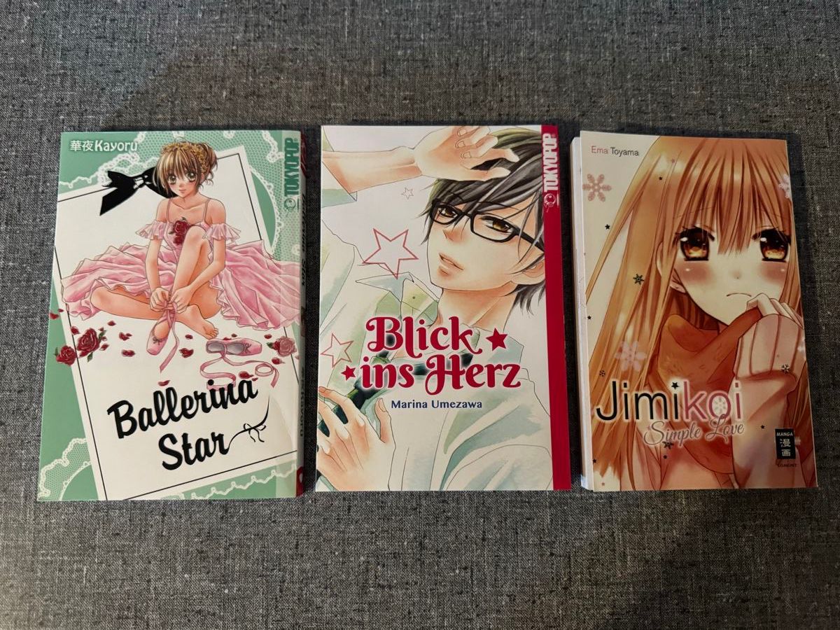 Comics: 3 Einzelbände Romance Manga – Gebraucht aus Neuhausen von rom_zrr2