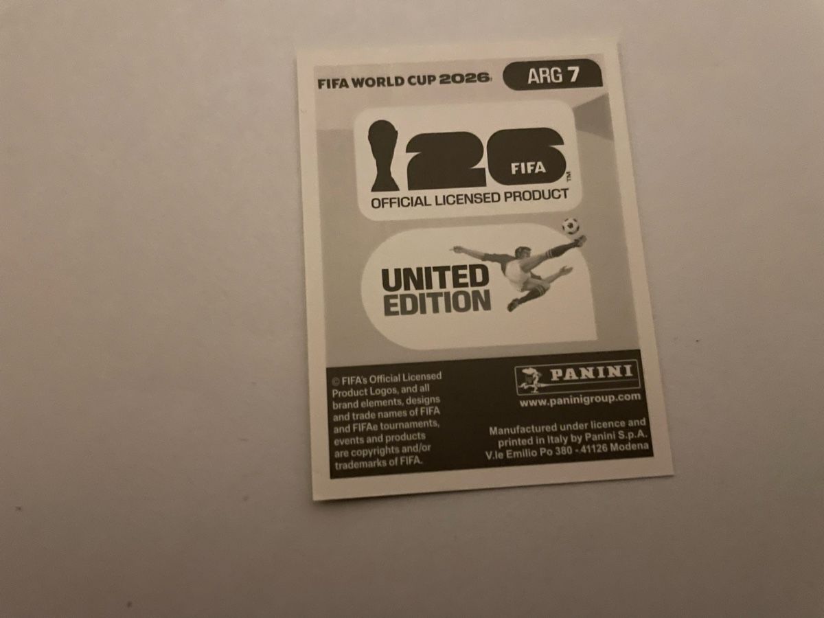 Panini Carte collezionabili: FIFA WM 2026 Leonardo Balerdi ARG 7 – Nuovo (secondo la descrizione) da Winterthur venduto da Cobraforce 1