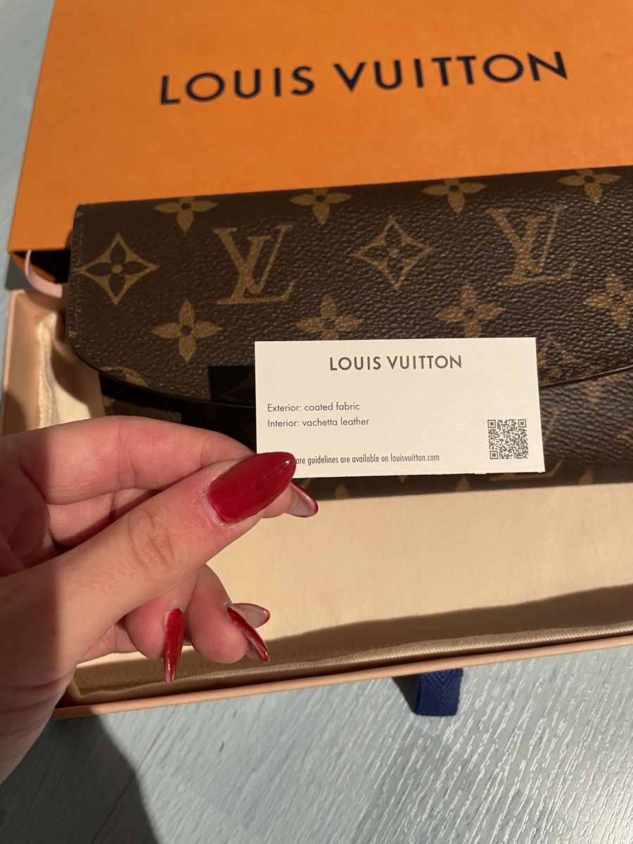 Louis Vuitton Portamonete: Louis Vuitton Emilie Wallet Canvas Rose – Nuovo (secondo la descrizione) da Olten venduto da pal_6ytd 2