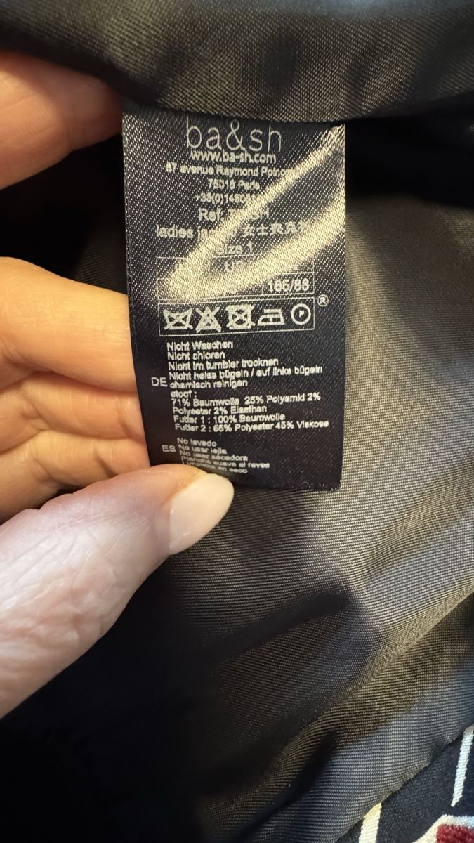 Ba&Sh Giacche: Blouson NEUF Bash Taille 1 – Nuovo e nell'imballaggio originale da Baar venduto da kclausse 3
