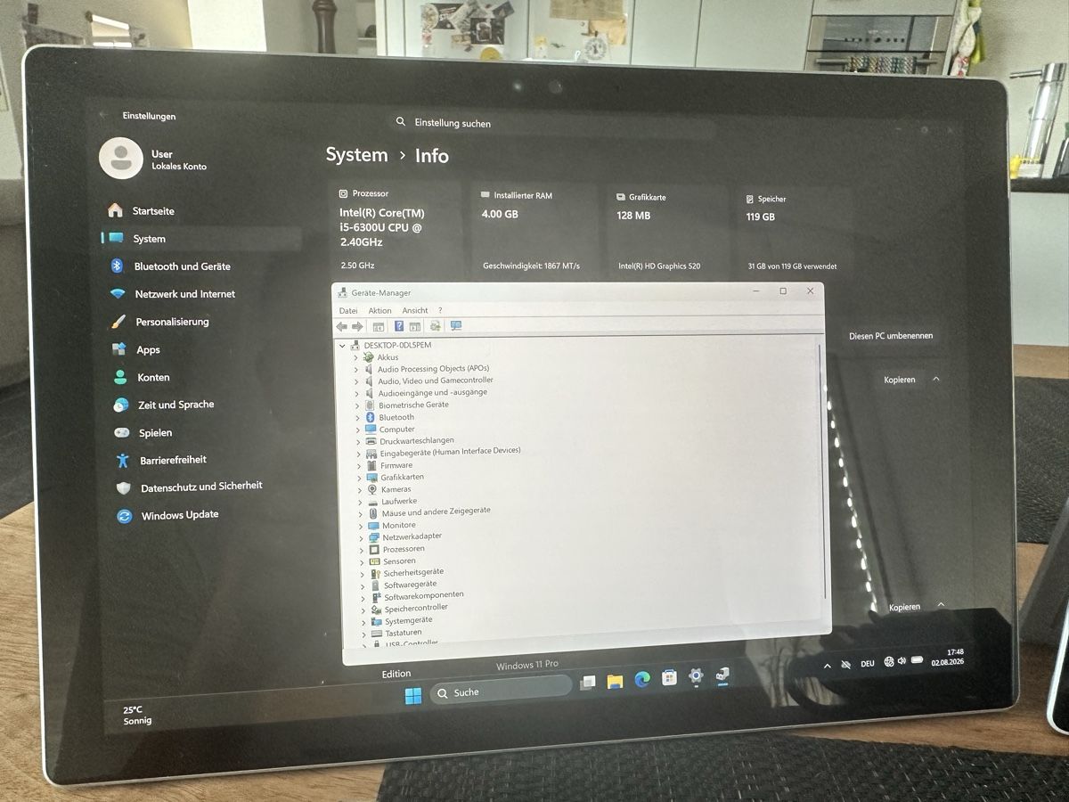 Microsoft Tablet PC: 2 Stk. Microsoft Surface Pro 4 – Usato da Seuzach venduto da Seuzemer 1