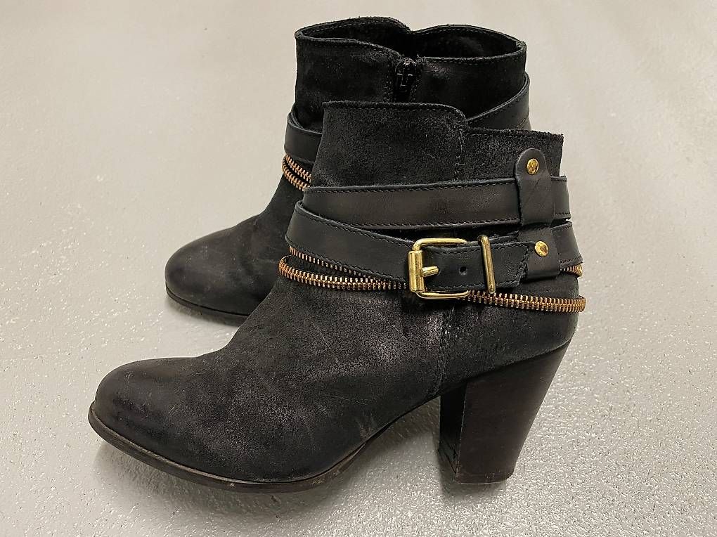 Scarpe da donna: Damen Stiefel Leder Gr 38 – Usato da Boppelsen venduto da WIB77