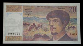 20 ff - Banque de France 1987 - T.019 993023