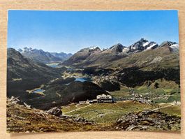 Postkarte Blick von Muottas Muragl