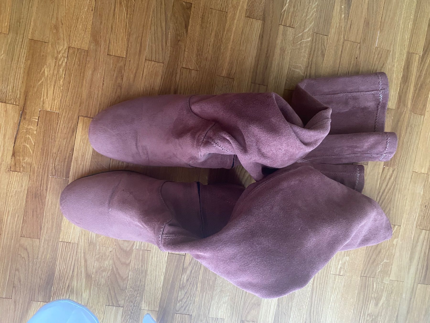 Scarpe da donna: Wildleder Stiefel rosa – Usato da Zürich venduto da sinka 4