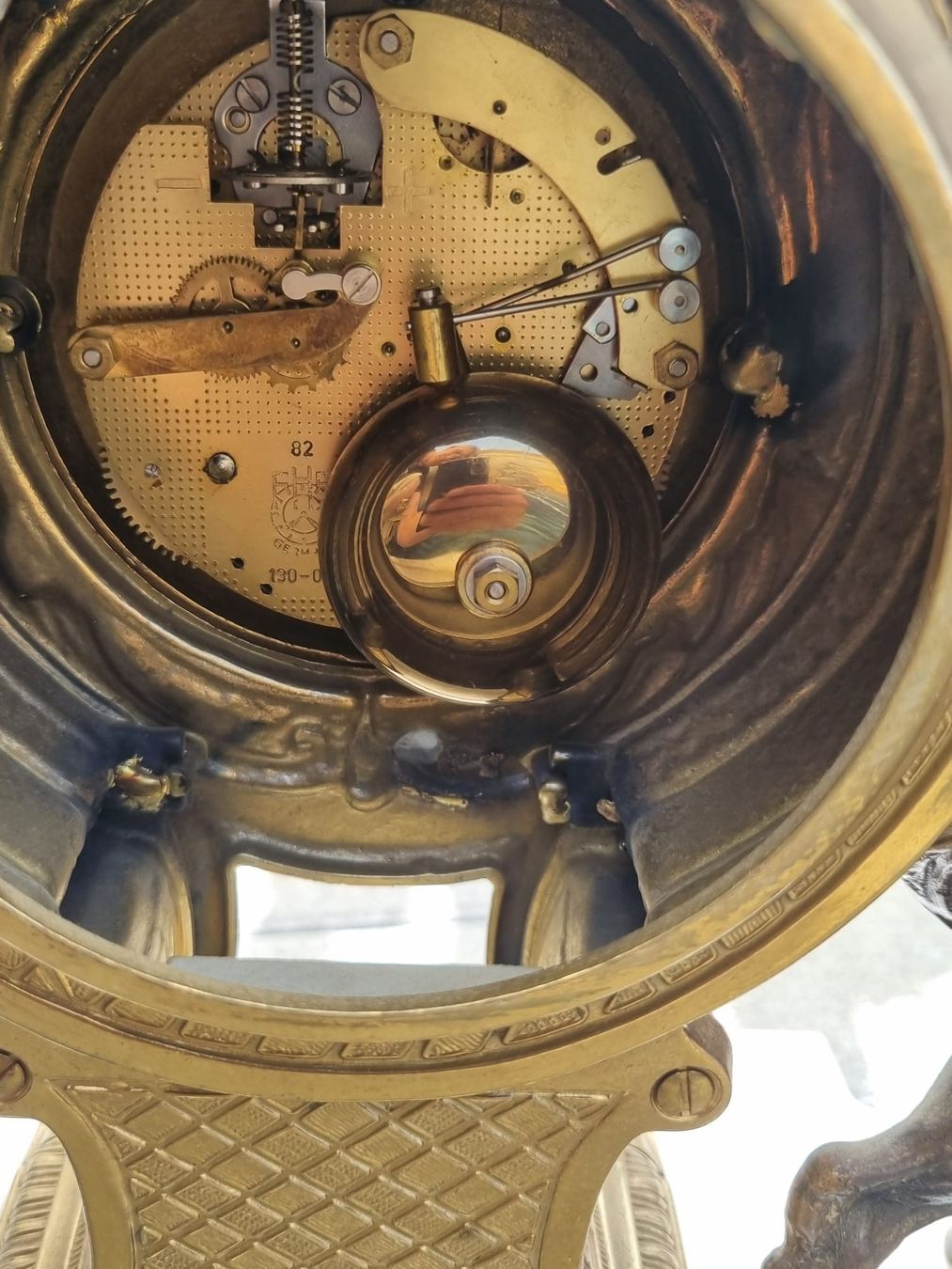 Pendules & Horloges murales: Pendule ancienne Louis XVI + 2 candélabres – D'occasion à Vevey par mir_fl56 4