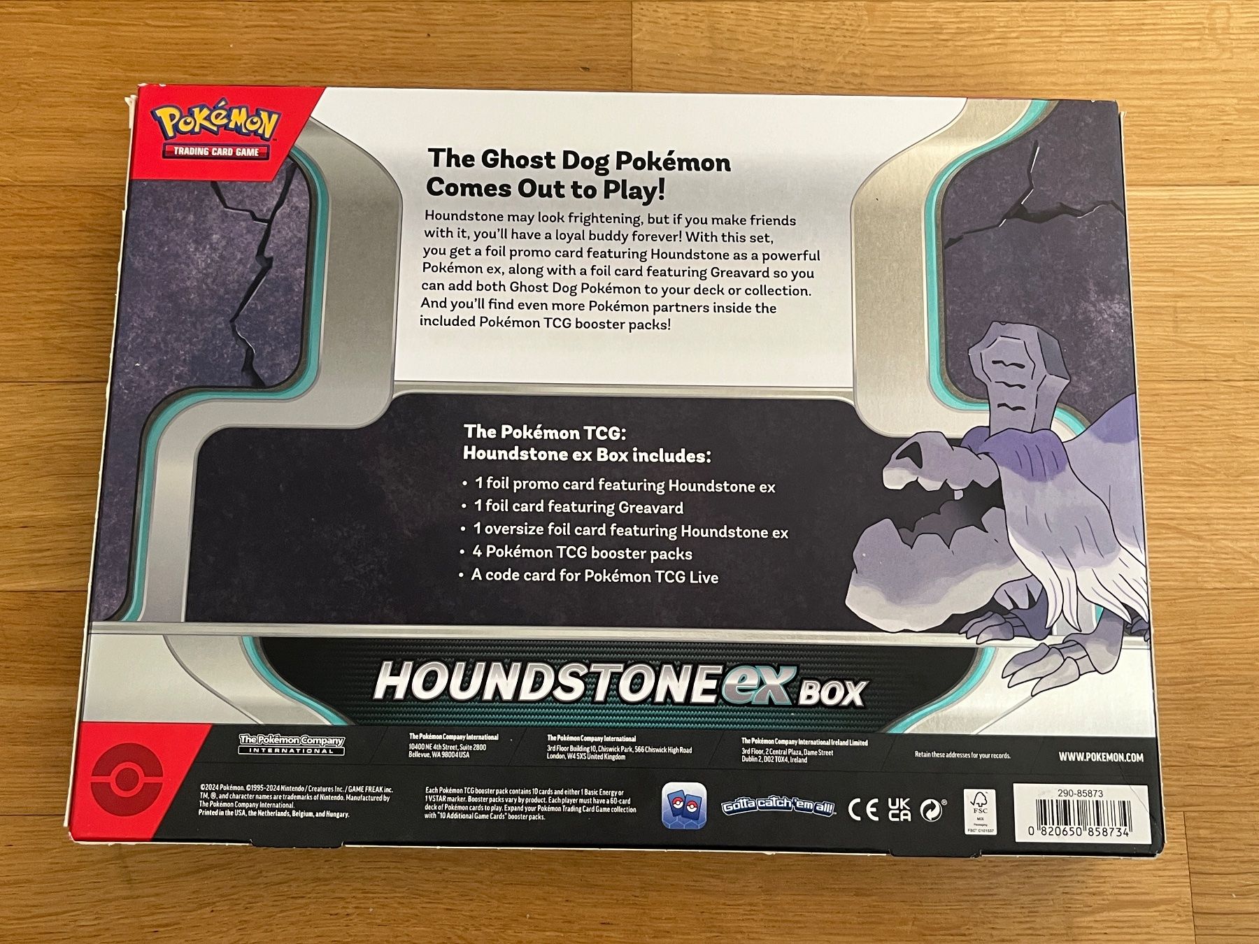Pokémon Carte collezionabili: Houndstone ex Box Pokémon neu & ovp – Usato da Thalwil venduto da Rome_90 2