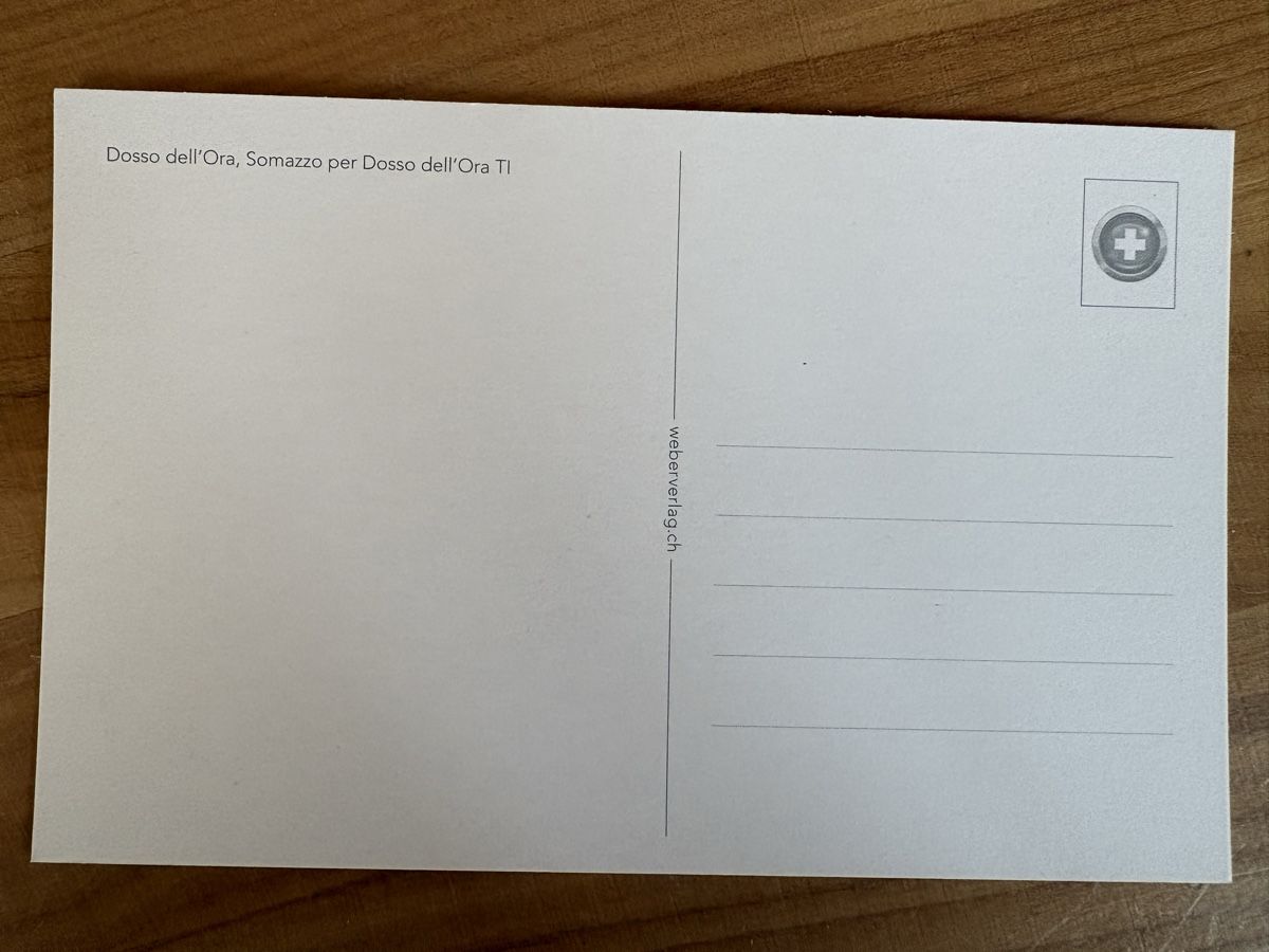 Cartoline postali: AK von Somazzo per Dosso Dellora – Nuovo (secondo la descrizione) da Rümlang venduto da Kartenpost1 1