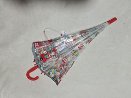 Parapluie enfant rouge 4-7 ans