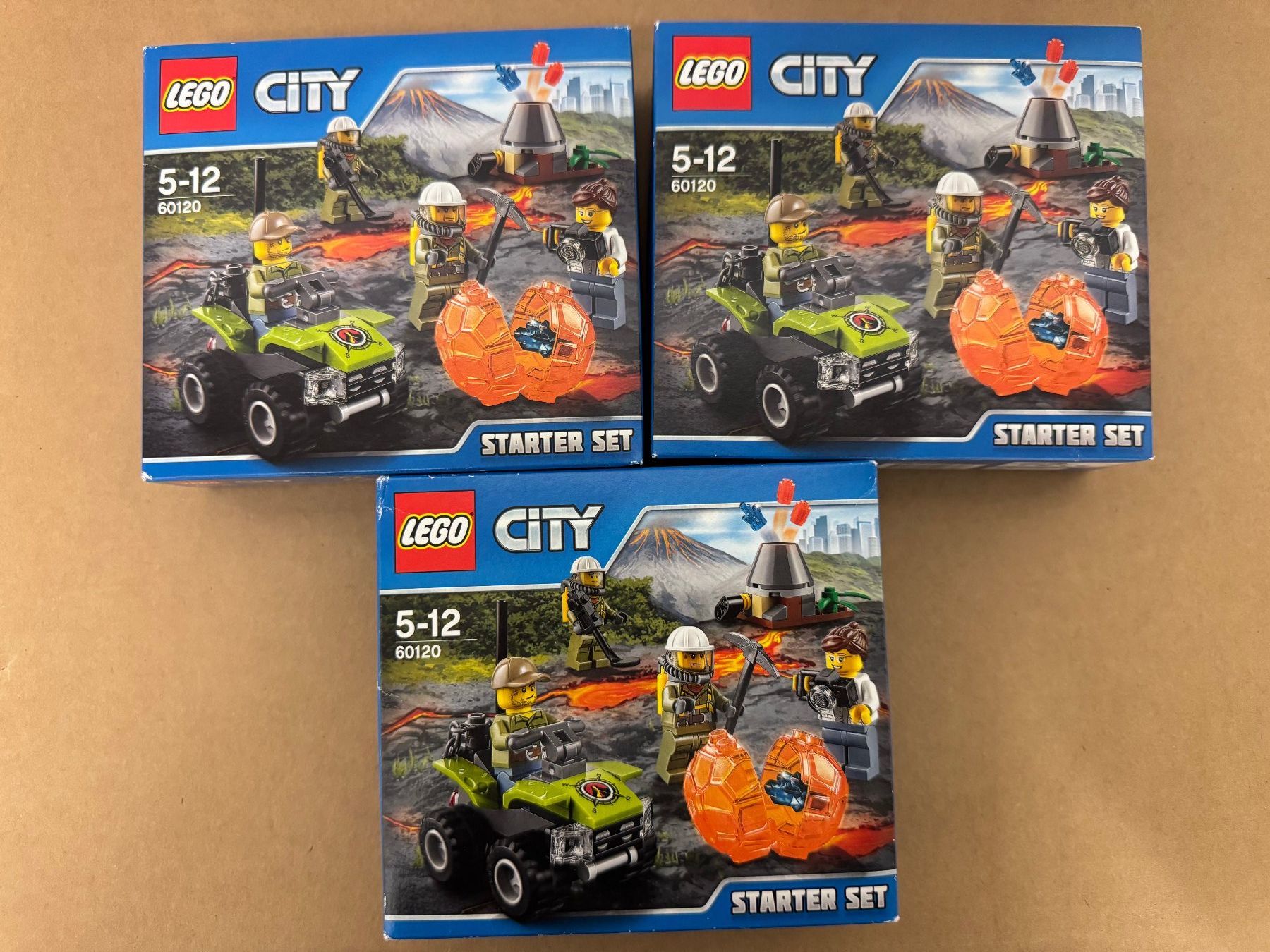 Lego Kit di costruzioni: LEGO® City 60129 "Vulkan Starter-Set" [1 Set] – Nuovo e nell'imballaggio originale da Urdorf venduto da cybernoid72
