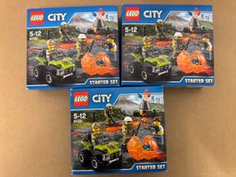 LEGO® City 60129 "Vulkan Starter-Set" [1 Set]