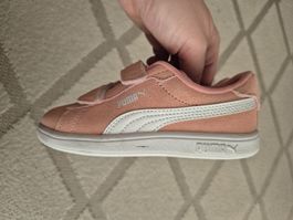 Puma Kinderschuhe Klettverschluss rosa Grösse 27 neu