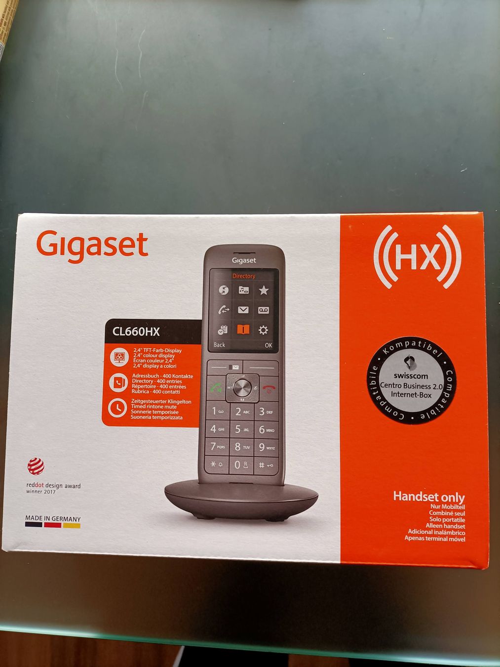 Gigaset Telefone: Haustelefon von Gigaset – Neu und originalverpackt aus Stansstad von Falcon-Crest 1