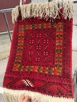 Turkmen 75x54cm Teppich handgeknüpft sauber