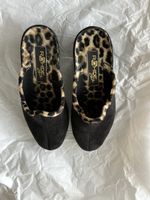 Rohde Winter Hausschuhe, neuwertig, Gr. 38, Leopard Look!