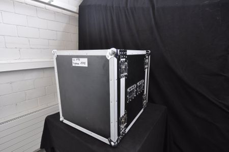 Professionelles 19" Flightcase 12HE – Double Door & Robust