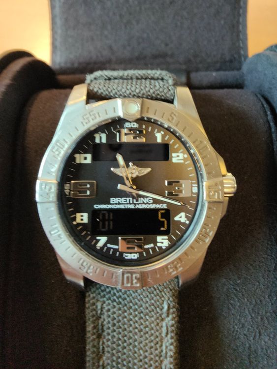 Cinturino Breitling Titan-Reiter 0 Mm Per Breitling Aerospace &ndash; Nuovo, Senza Confezione