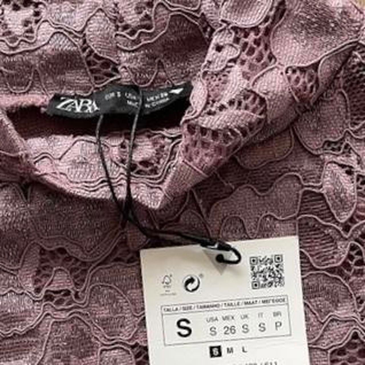 Zara Top: ZARA Spitze Bodysuit – Nuovo e nell'imballaggio originale da Basel venduto da 1moonstar 3