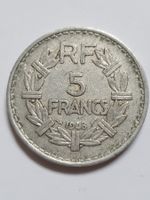 5 Französische Franc Münze 1948