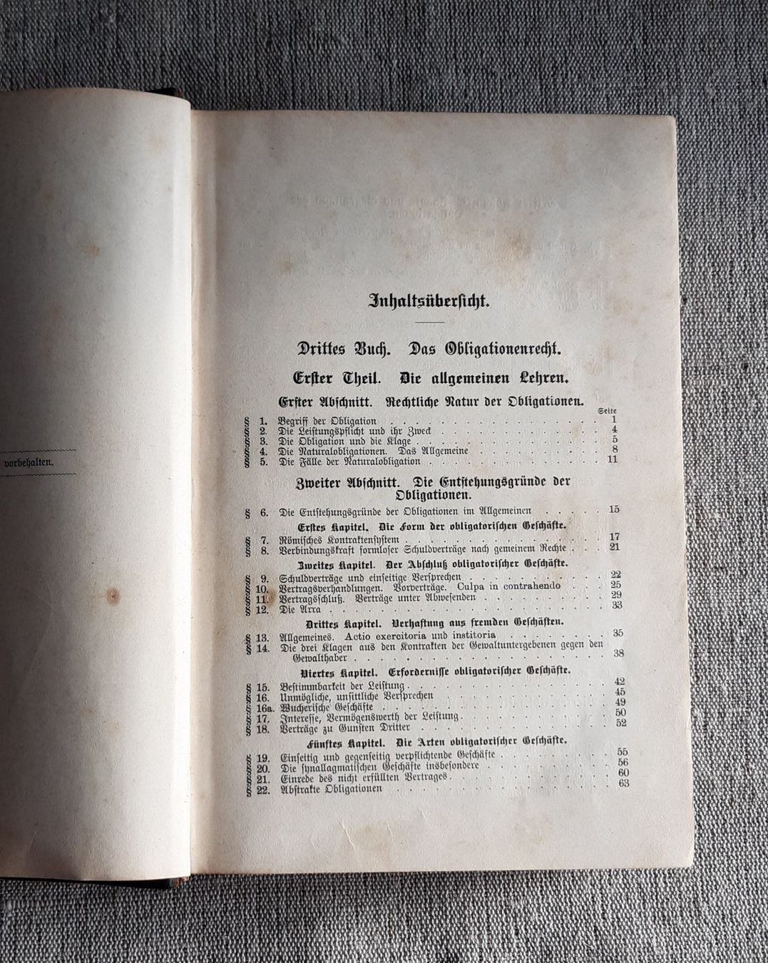 Bücher: Wunderschönes, antikes Buch - Pandekten - 1894 ! – Gebraucht aus Neuheim von Tidola 2