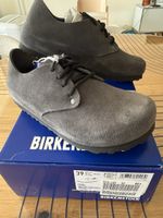 Birkenstock Maine Schuhe Grau Groesse 39 Neu