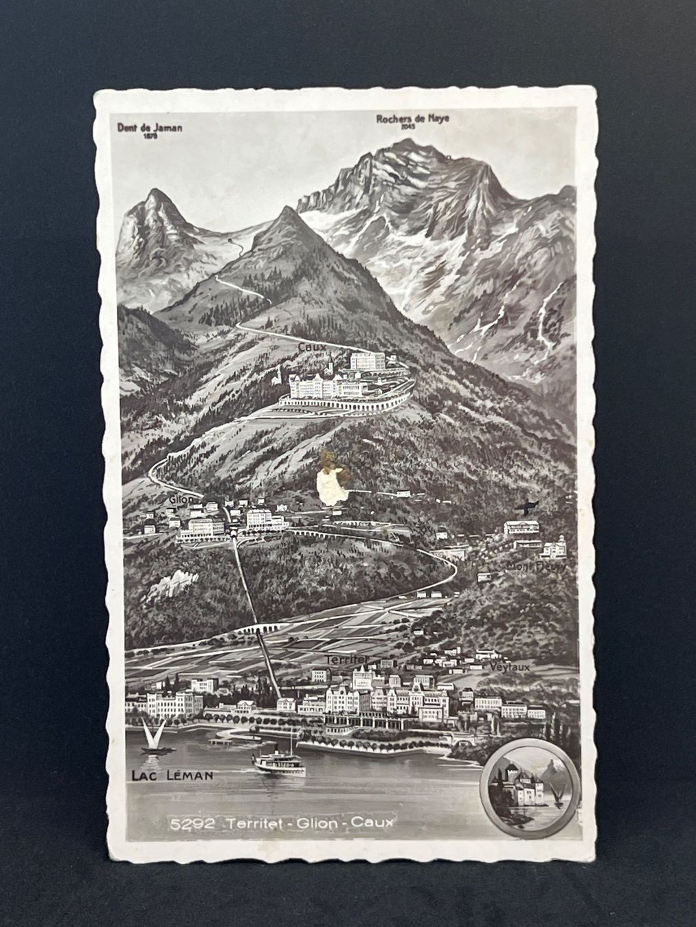 Ansichtskarten: Territet - Glion - Caux – Gebraucht aus Widnau von Brusi9