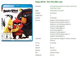 Angry Birds - Der Film [Blu-ray]