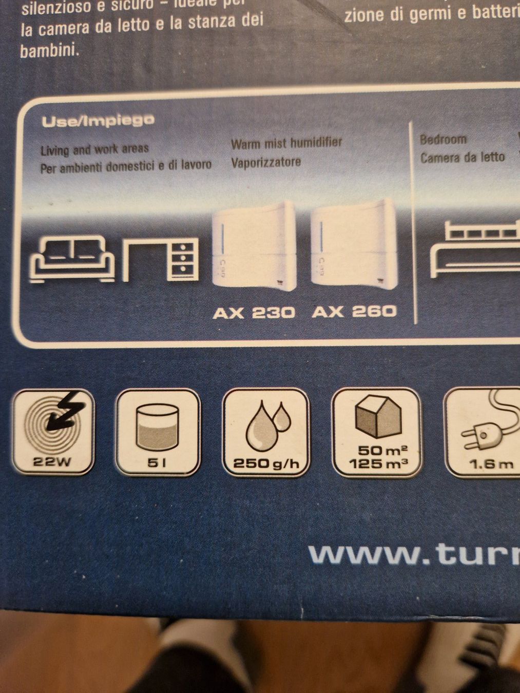 Turmix Umidificatori d'aria: Turmix Luftbefeuchter-Verdunster AX 310 – Usato da Horgen venduto da ren_65gp 6